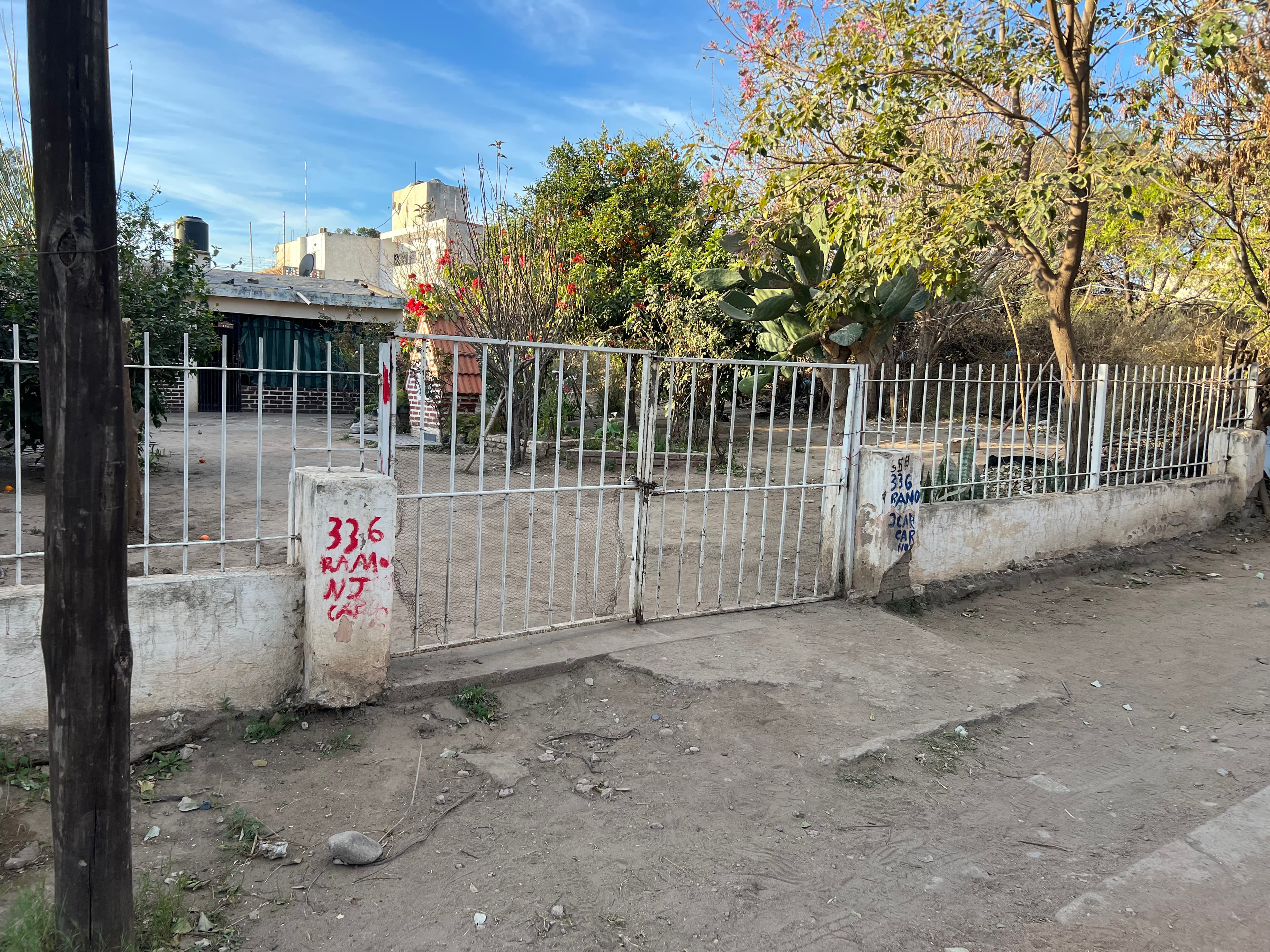 Casa con terreno grande